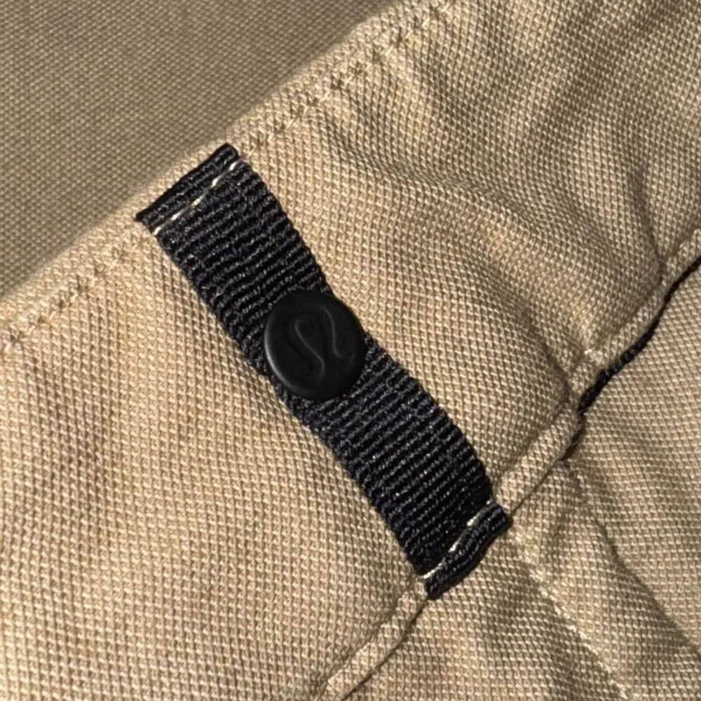 Lululemon Pants Men's 30x27 Khaki Brown ABC Classic-Fit 5 Pocket Trousers Preppy - Picture 10 of 10